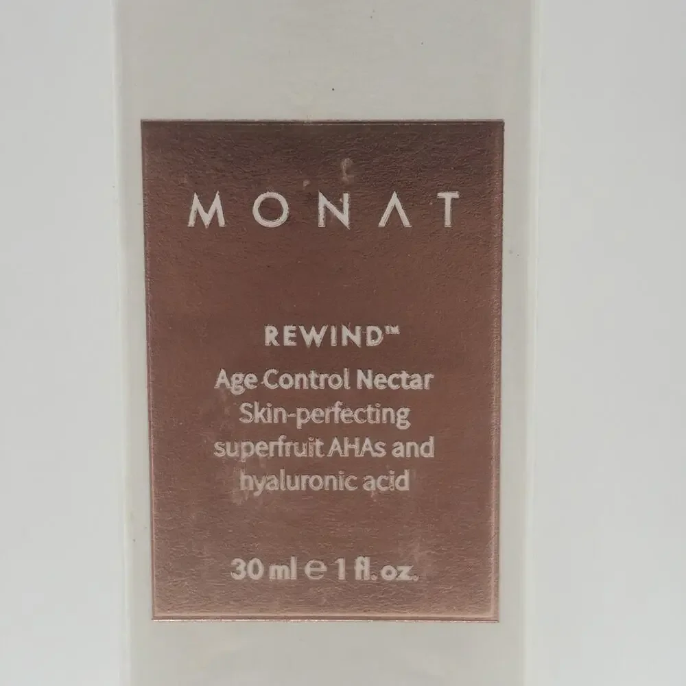Monat Rewind Age Control Nectar Skin-Perfecting Superfruit AHAs 1 oz New Sealed